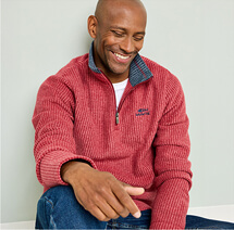 Weird Fish Quarter Zip Grid Fleece Top - ML682